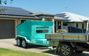 Danskips | Trailer Mounted Skip Bins for Hire | Book Your Bin