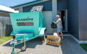 Danskips | Trailer Mounted Skip Bins for Hire | Book Your Bin